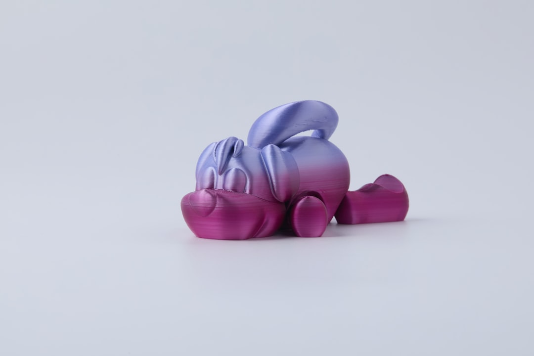 Violet Goose premium vinyl art toy with moonlight purple aesthetic